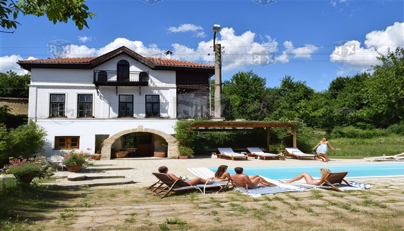 19e-Eeuws Koopmanshuis met Twee Gastappartementen - Tserova Koriya, Veliko Tarnovo