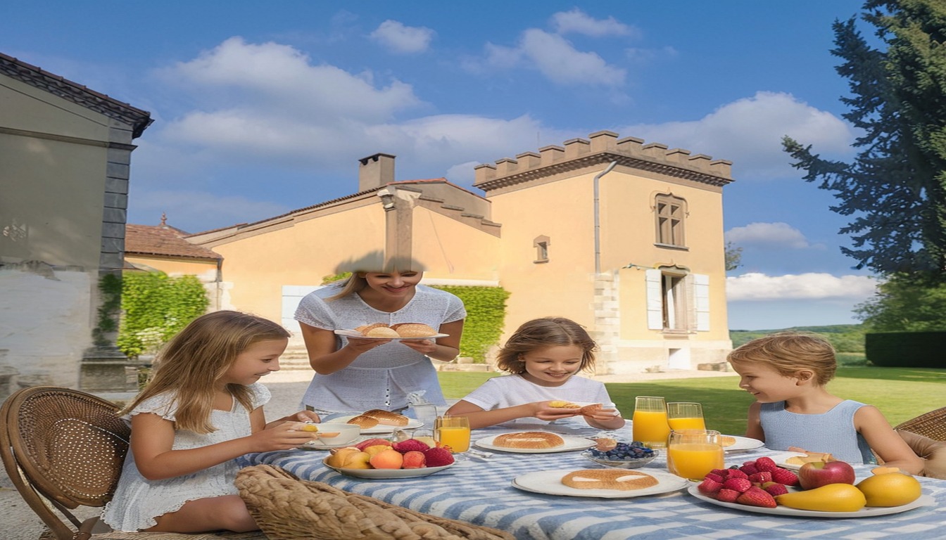 Beautiful Character Property with Tower - Wine Estate