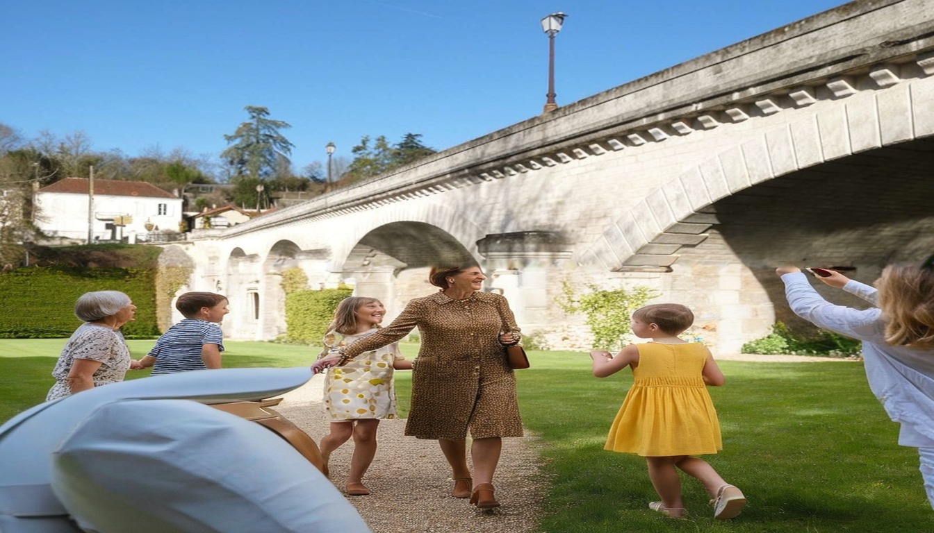 Charming French Manor with River Charente View