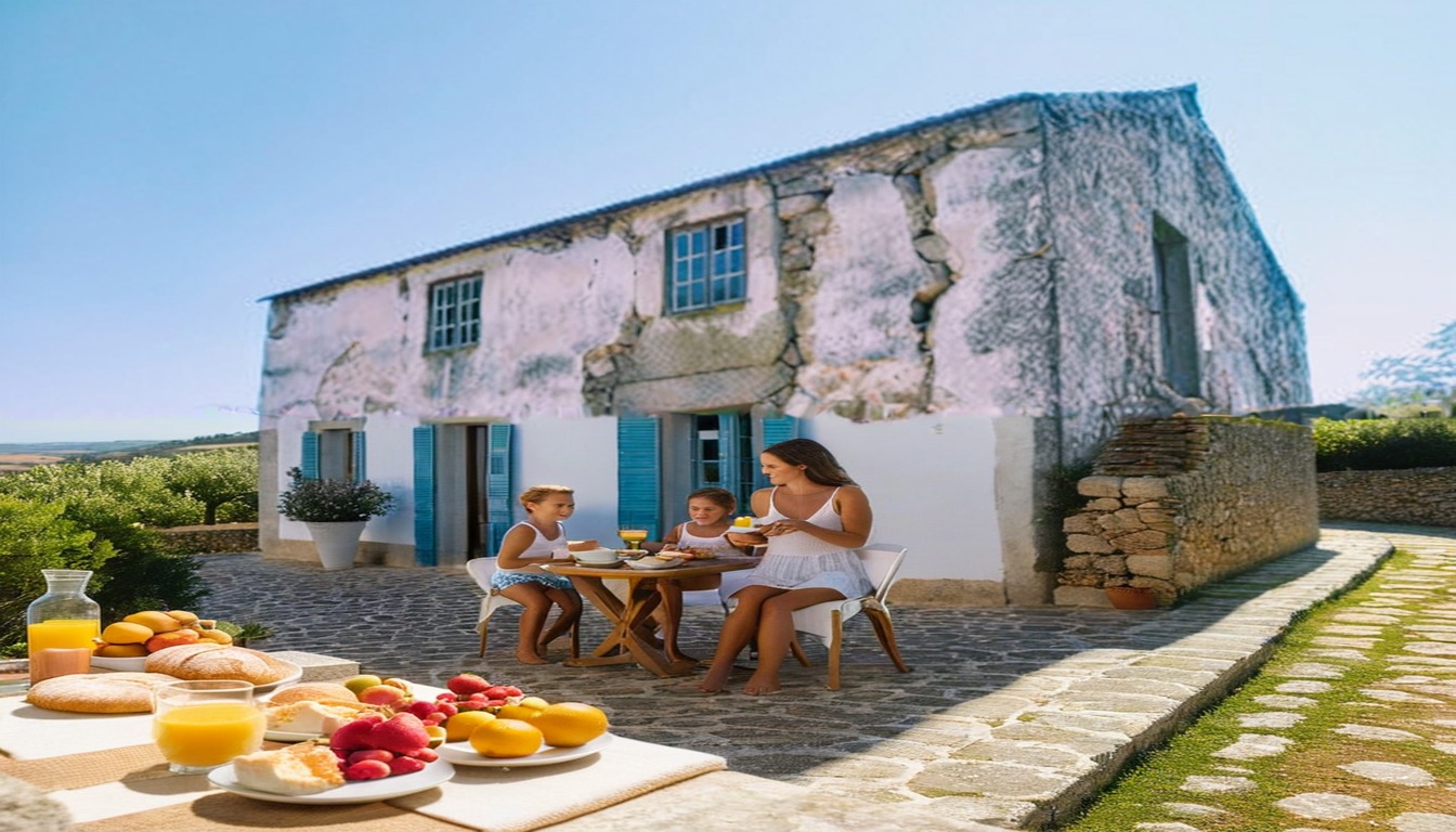 Quinta do Praia - Boerderij met Privéstrand aan de Mondego Rivier op 1,2ha